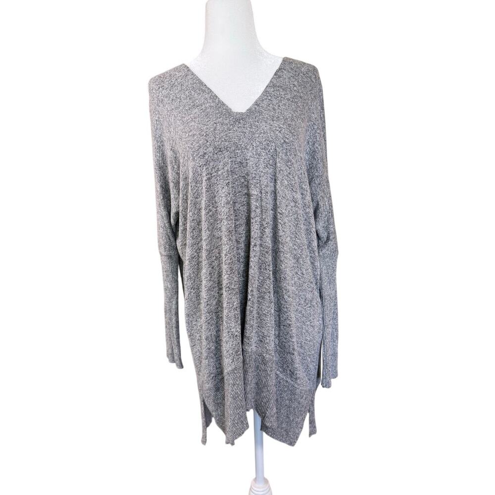 Chance or Fate Gray Oversized Tunic Sweater Women’s Medium